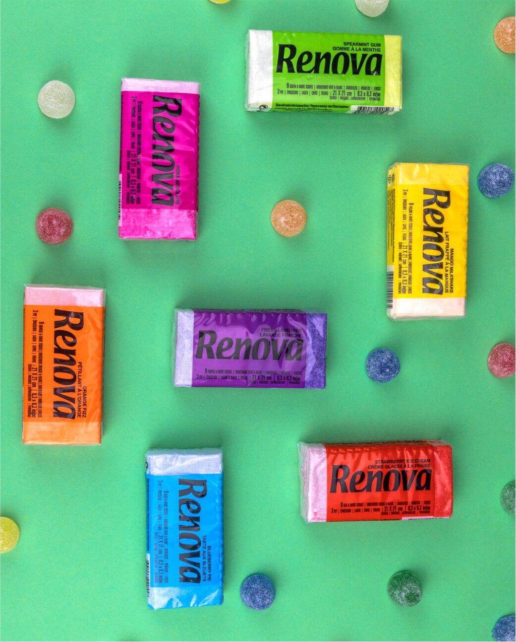 Pa&ntilde;uelos Rojos Aroma Fresa